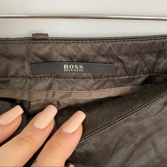 ✨ Hugo Boss Scrunched Metallic Pants - Picture 5 of 7
